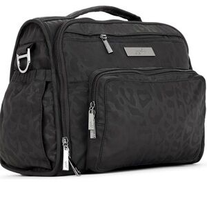 Jujube Black Cheetah Print Diaper Bag